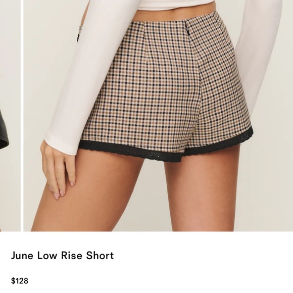 Reformation June Low Rise Mini Short - Picture 5 of 5